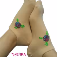 جوراب گلدوزی کد1640