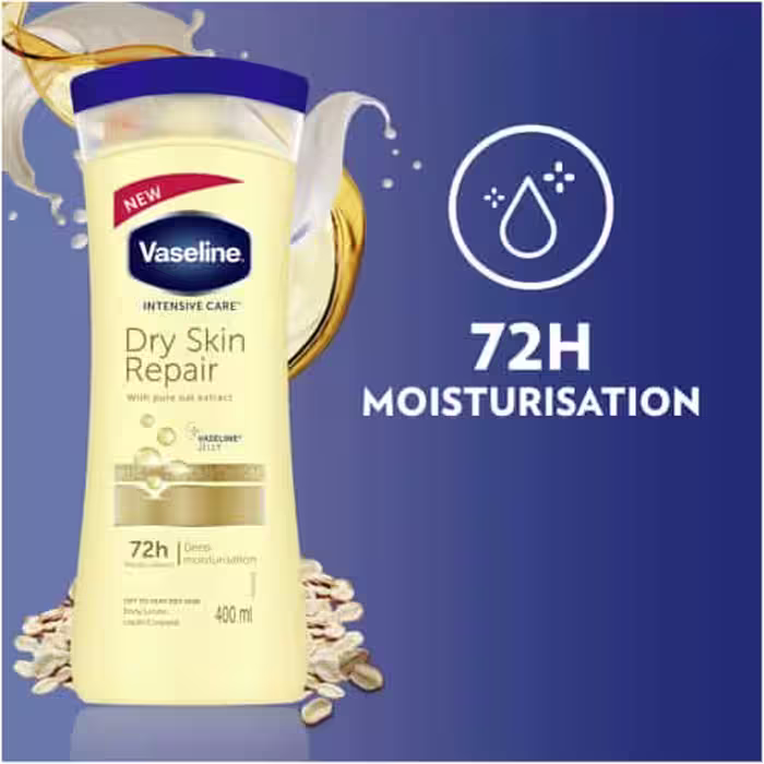 لوسیون بدن وازلین پوست خشک VASELINE Dry skin repair