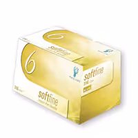 سر سوزن قلم انسولین رمدیک-سایز 6(بسته 100عددی)