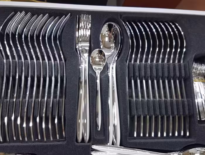 سرویس قاشق چنگال 151 پارچه نیکولاس مدل 707s