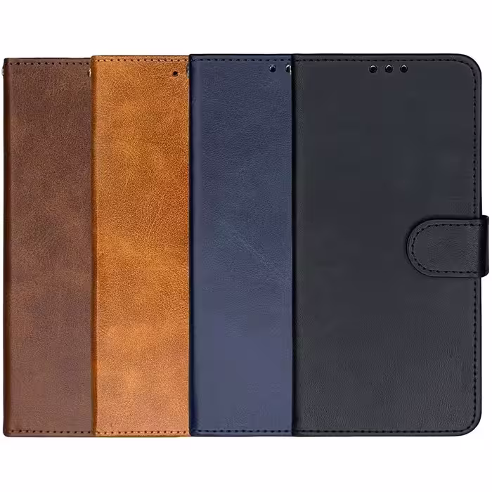 کیف کلاسوری مدل چرمی مناسب برای گوشی موبایل سامسونگ مدل Galaxy A06