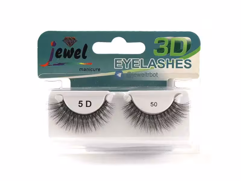 مژه مصنوعی سه بعدی کد 50 جیول