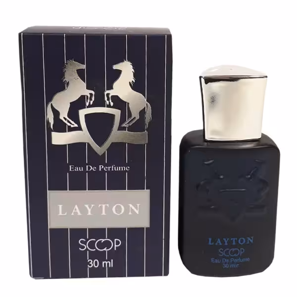عطر جیبی مردانه اسکوپ مدل Layton حجم 30 میلی لیتر
