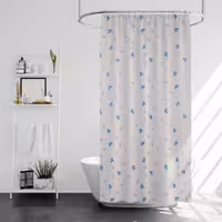 پرده حمام پیسو مدل BZ-12 سایز 180×200 سانتی متر