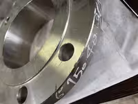 فلنج گلودار 6 اینچ ریس فیس رده40 DN150  PN40 از جنس 321 A SA182/F