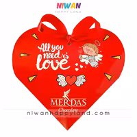 شکلات کادویی مرداس قلبی