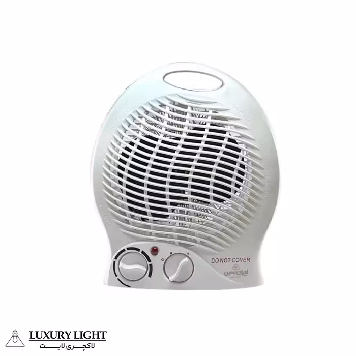 بخاری برقی فن دار رومیزی ایران زمین مدل 04