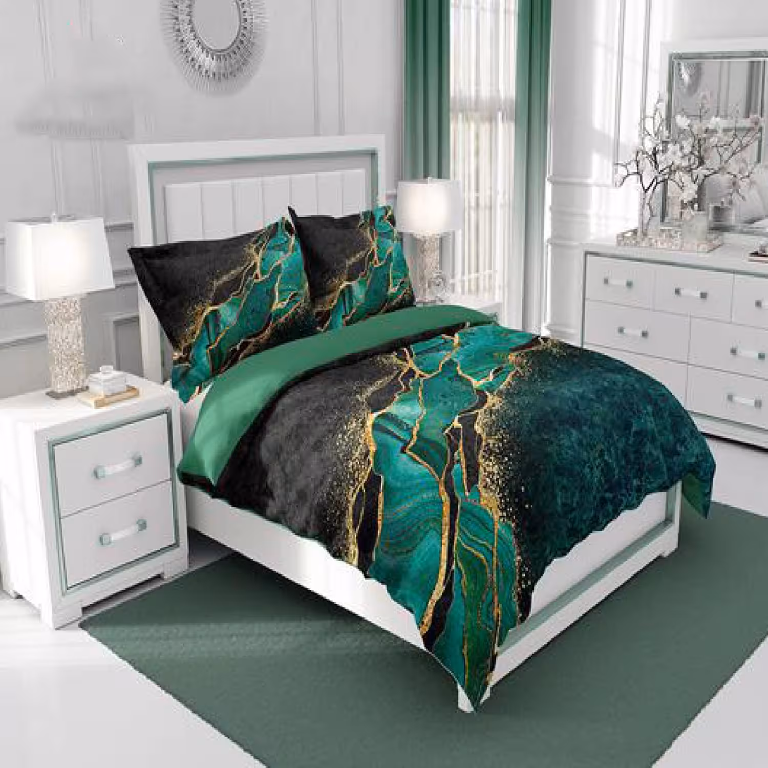 سرویس روتختی سه‌بعدی چیداری مدل 1063