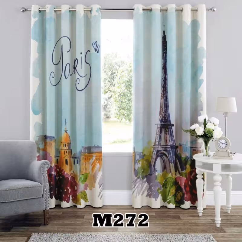 پرده سه بعدی طرح کلاسیک