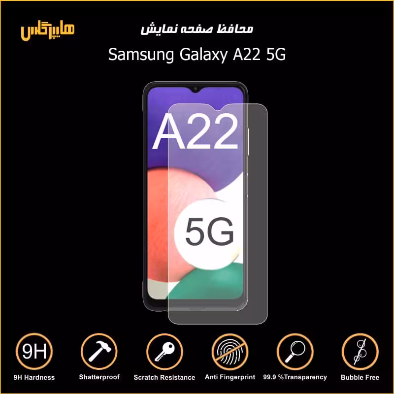 محافظ صفحه نمایش گوشی سامسونگ A22 5G