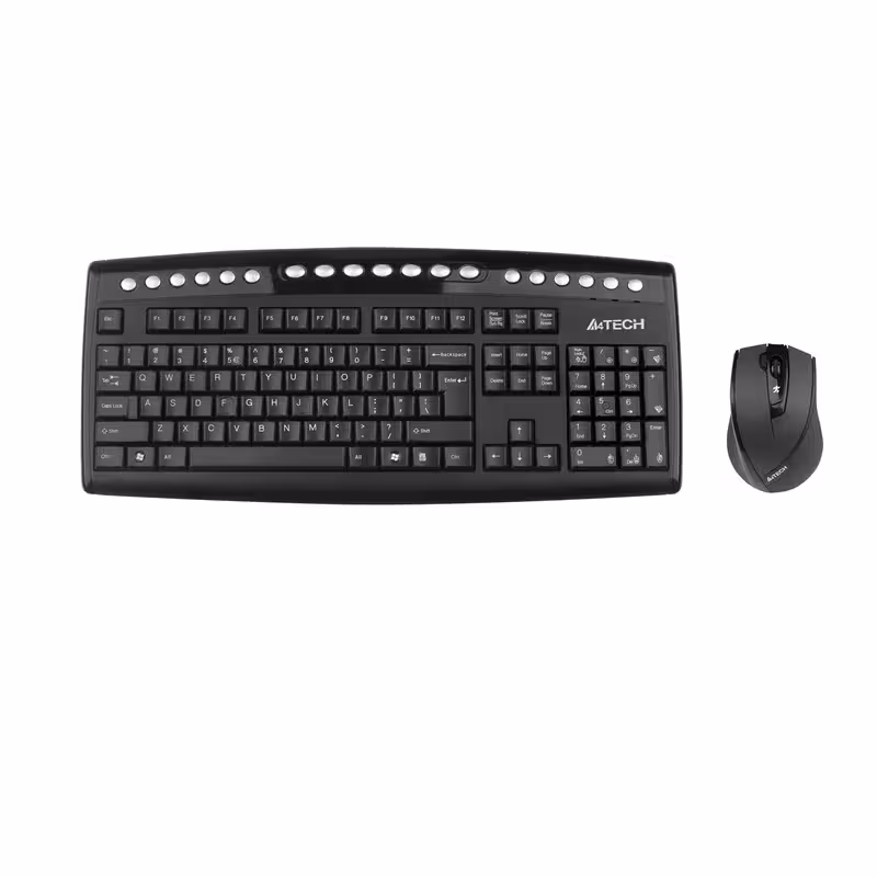 کیبورد و ماوس بی سیم A4TECH مدل 9200F
