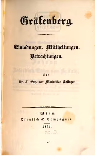 خرید و دانلود نسخه کامل کتاب Gräfenberg. Einladungen. Mittheilungen. Betrachtungen
