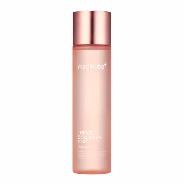 تونر آبرسان کلاژن مدی کیوب مدل Medicube Triple Collagen Toner مناسب انواع پوست حجم 140 میل
