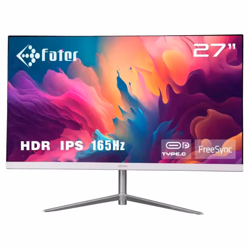 مانیتور گیمینگ 27 اینچ فاطر مدل Fater F27-165W1 LED