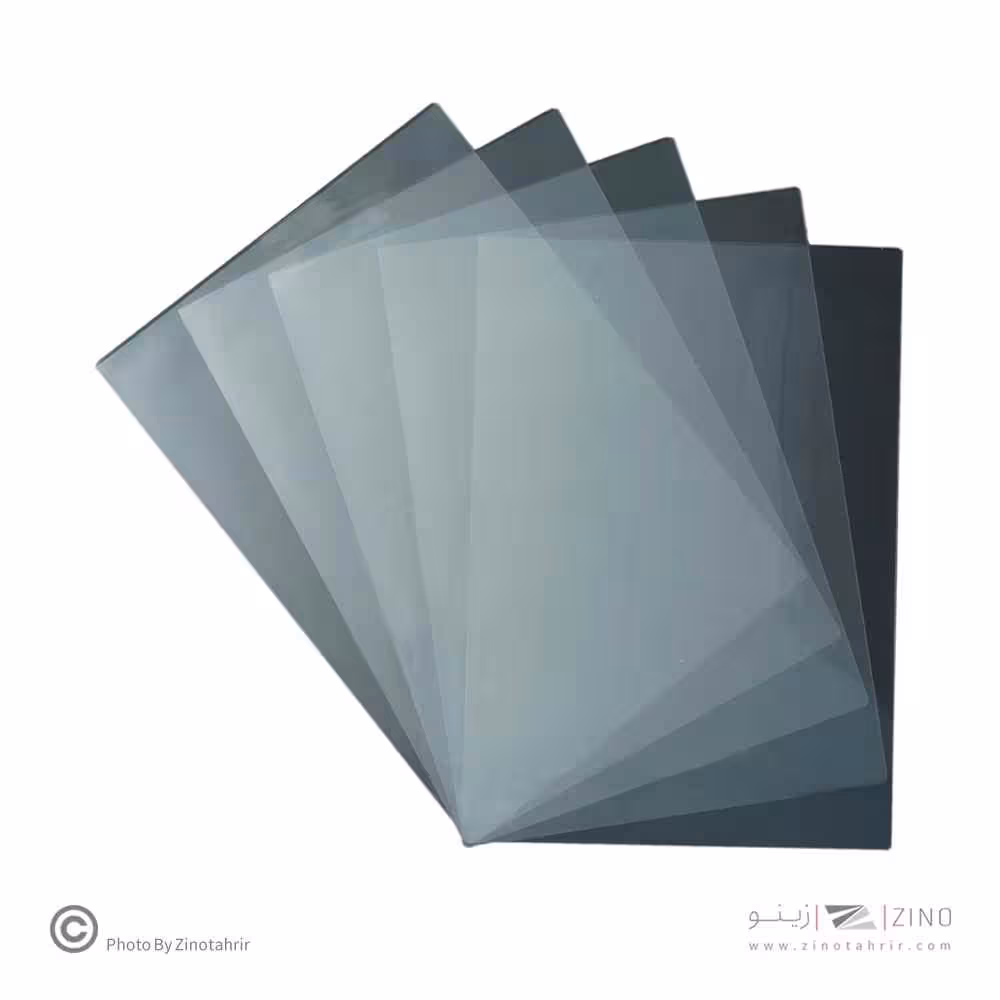 طلق پرس 150شفاف میکرون A3 سوپربایند