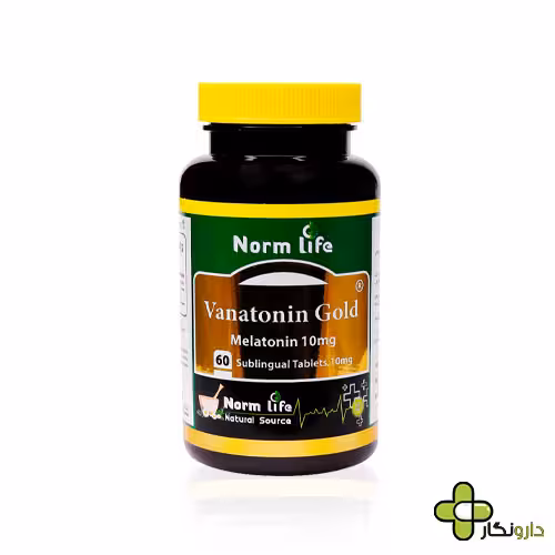 قرص زیر زبانی واناتونین گلد 10 میلی گرم نورم لایف