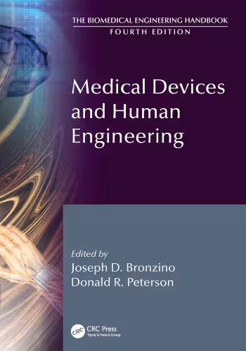 خرید و دانلود نسخه کامل کتاب Medical Devices and Human Engineering (The Biomedical Engineering Handbook, Fourth Edition)