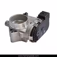 دریچه گاز کامل برقی پژو 206 تیپ 5 برند هیرکان