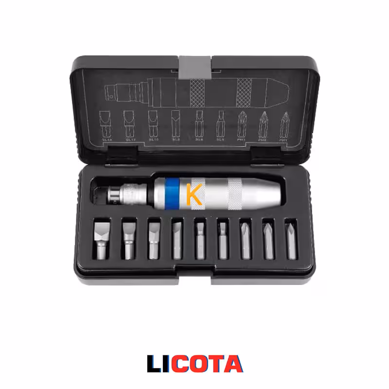 مجموعه 10 عددی پیچ گوشتی و سری پیچ گوشتی مدل ABD-73002 لیکوتا