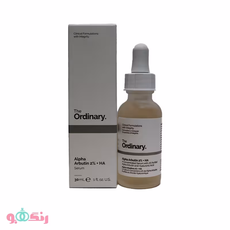 سرم صورت اوردینری Ordinary مدل Alpha Arbutin 2% HA حجم 30 میلی لیتر
