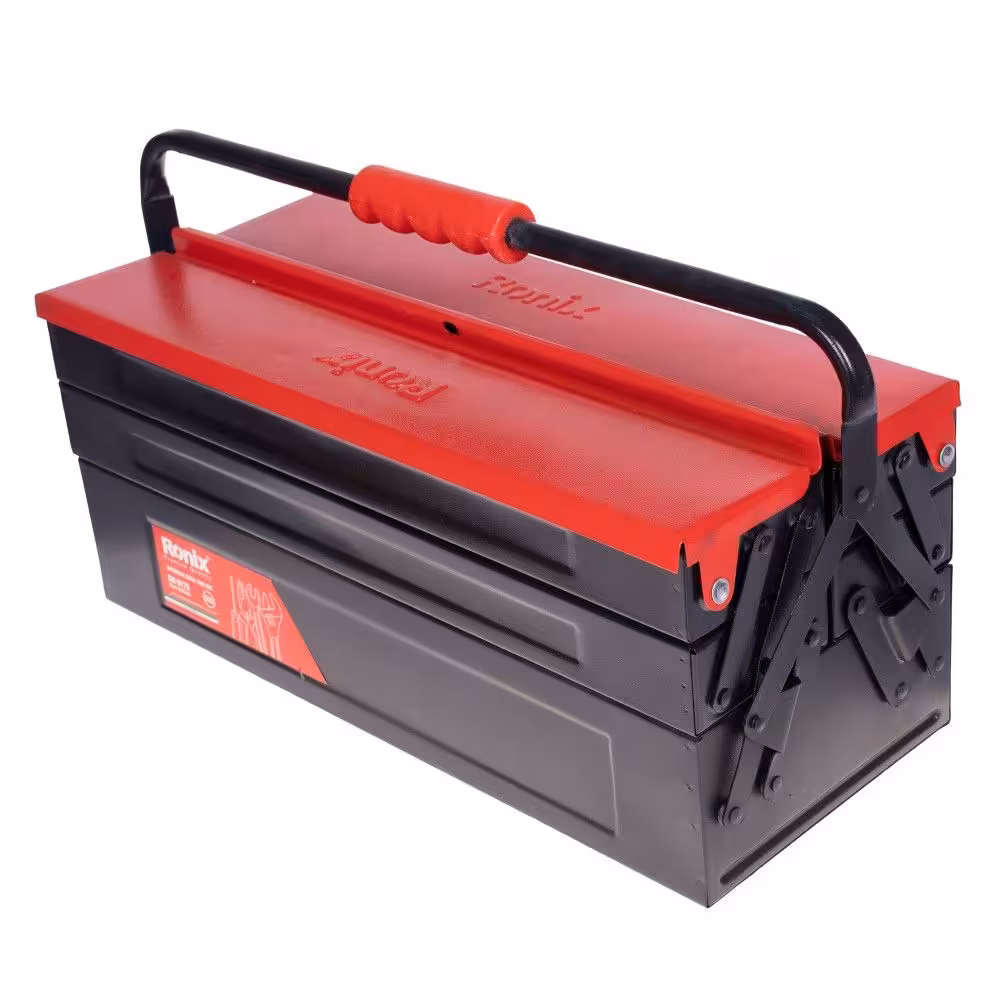 جعبه ابزار فلزی رونیکس مدل RH-9175 اتوماتیک 50 سانتی متر 3 طبقه RONIX