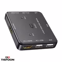 سوییچ KVM HDMI دو پورت وی نت مدل V-SWKHM4K2