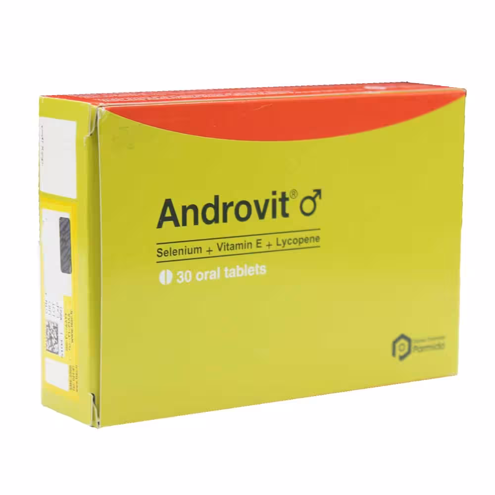 قرص آندروویت کیو فارما 30 عددی پارمیدا