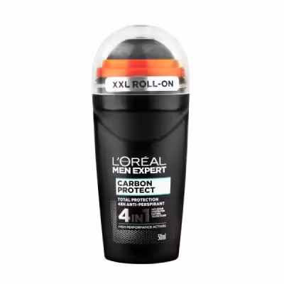 رول ضد تعریق مردانه لورال سری Men Expert مدل CARBON PROTECT حجم 50 میل
