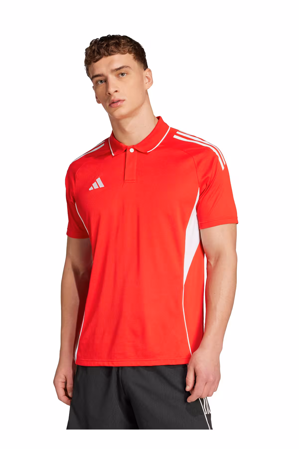 تی شرت یقه پولو مردانه M RED MEN اورجینال adidas