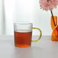 لیوان تکی شیشه ای پیرکس شعله مستقیم