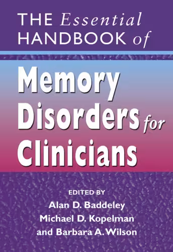 خرید و دانلود نسخه کامل کتاب The Essential Handbook of Memory Disorders for Clinicians