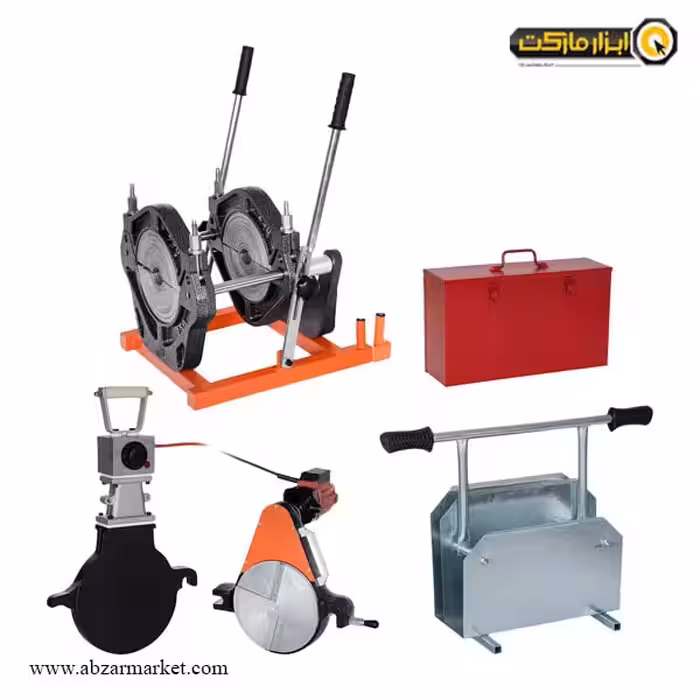 دستگاه جوش پلی اتیلن دستی پویا صنعت دو فک مدل 63-250