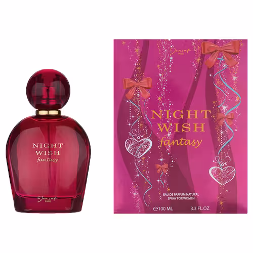 ادو پرفیوم زنانه ژک ساف مدل نایت ویش Night Wish Fantasy حجم 100 میل
