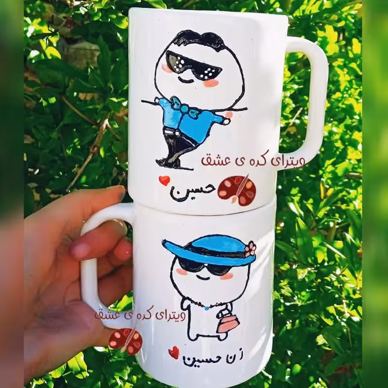 ست زوج ست زن و شوهری خرید ماگ-لیوان  - لیوان ( درجه 1)