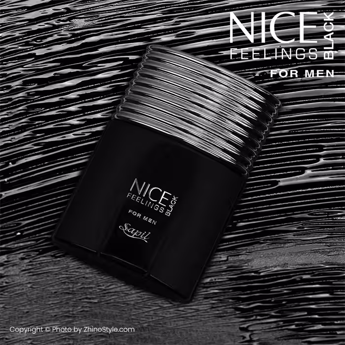 ادکلن مردانه نایس فیلینگلز بلک«Sapil Nice Feelings Black for men »