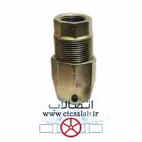 مهره ماسوره اتصال لوله برنجی سایز 1/2 اینچ