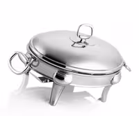 سوفله بیضی بزرگ ریور RIVER نقره ای 300 مدل ROMA