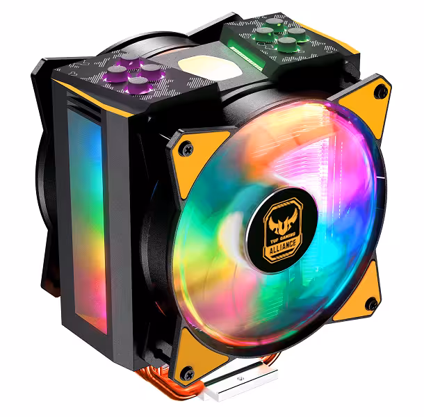 فن خنک کننده پردازنده کولر مستر مدل  MasterAir MA410M TUF Gaming Edition