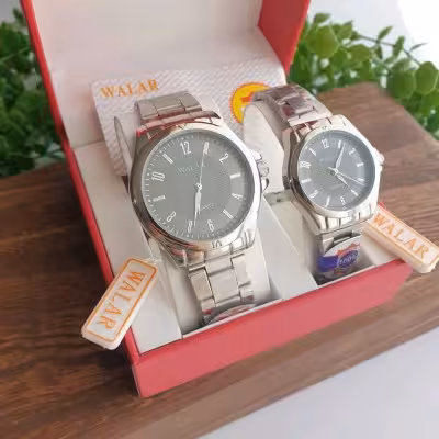 ساعت مردانه و زنانه والار بند استیل Walar