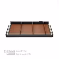 جاکفشی چرمی ملونی WS4160 - یراقینو فروش یراق آلات کابینت و درب