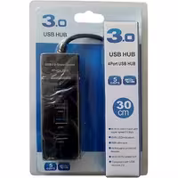 هاب USB3 با چهار پورت و رنگ آبی مدل 1055
