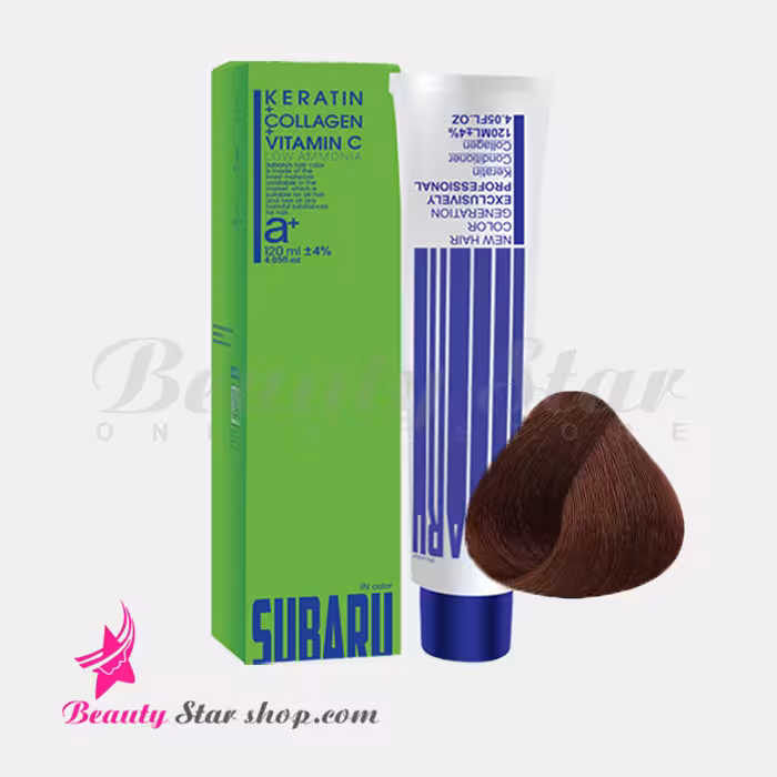 رنگ مو قهوه ای شکلاتی روشن سوبارو شماره 653 حجم 120 میلی لیتر