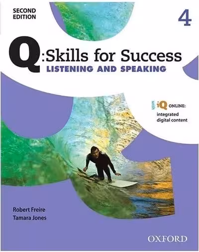 کتاب Q skills for success 4 listening and Speaking 2nd ( چاپ رنگی )