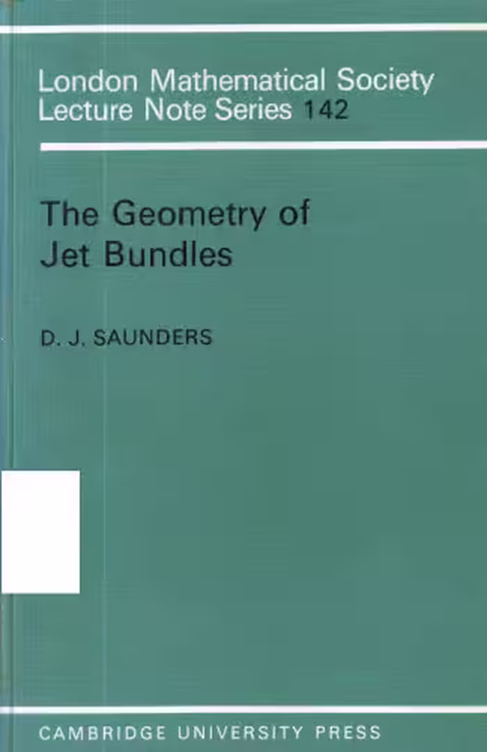 خرید و دانلود نسخه کامل کتاب The Geometry of Jet Bundles
