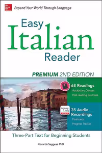 خرید کتاب ریدینگ ایتالیایی Easy Italian Reader Premium 2nd Edition