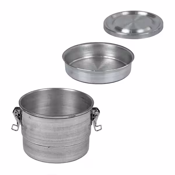 ظرف غذا روحی تکی دو طبقه مدل قفل دار سایز بزرگ