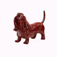 مجسمه مدل سگ بیگل فانتزی