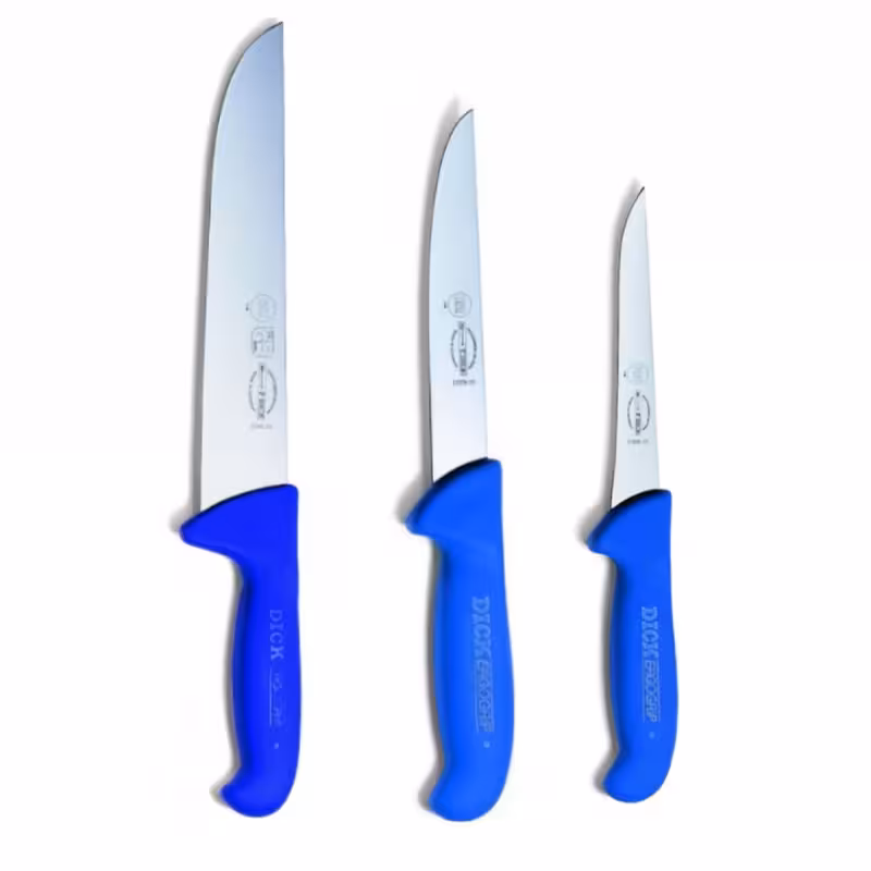 ست 3 عددی چاقوهای قصابی کشتارگاهی اف دیک آلمانی F.Dick knife set