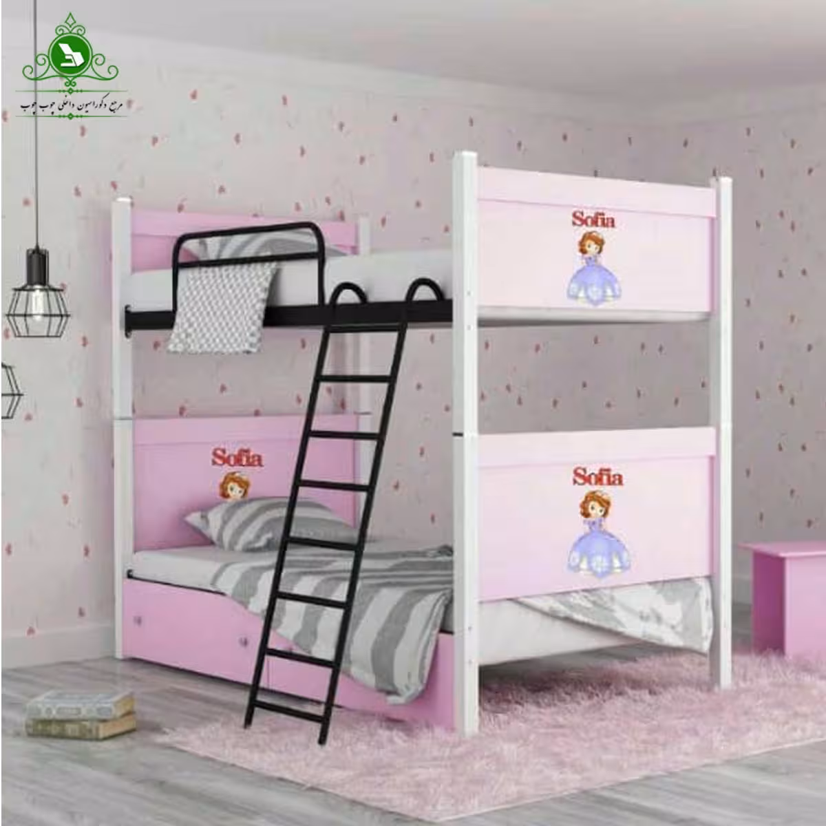 تخت خواب دو طبقه مدل سوفیا