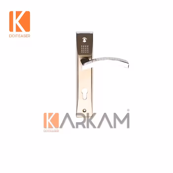 دستگیره کلیدی هیوا BASN-CP0053 نیکل خشدار براق باتیس